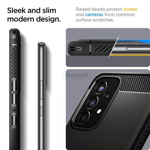 Spigen Rugged Armor Galaxy A53 5G Matte fekete