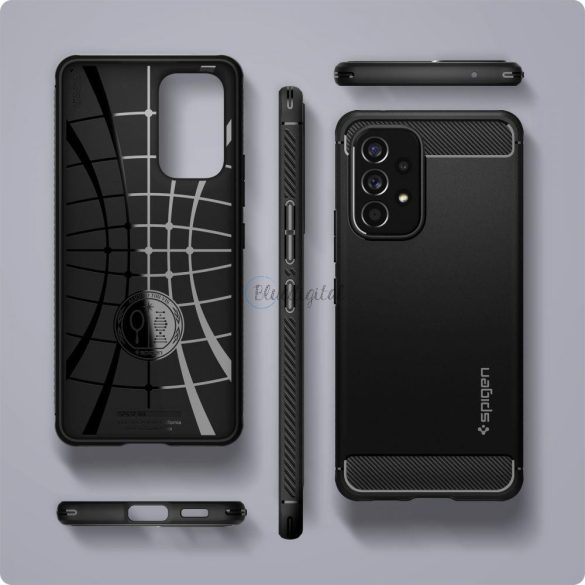 Spigen Rugged Armor Galaxy A53 5G Matte fekete