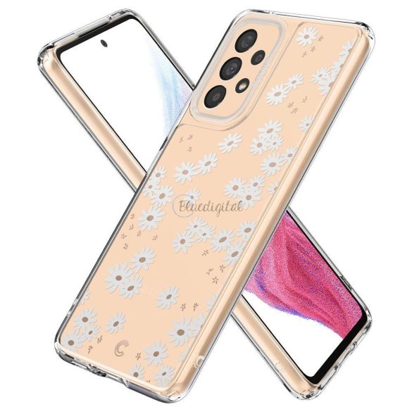 Spigen Cyrill Cecile Galaxy A53 5G fehér Daisy tok