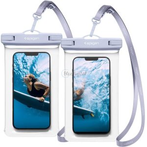 Spigen A601 Univerzális vízálló tok 2-PACK AQUA KÉK