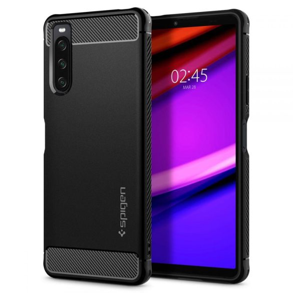 Spigen Rugged Armor tok a Sony Xperia 10 IV fekete (20902-0)