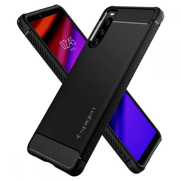 Spigen Rugged Armor tok a Sony Xperia 10 IV fekete (20902-0)