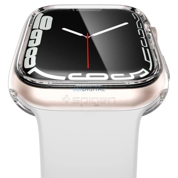 Spigen Ultra Hybrid tok Apple Watch 7 / 8 / 9 (41 mm) - átlátszó