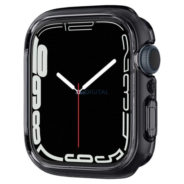 Spigen Ultra Hybrid tok Apple Watch 7 / 8 / 9 (41 mm) - áttetsző szürke
