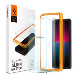 Spigen edzett üveg Spigen ALM GLAS.TR SLIM 2-PACK SONY XPERIA 10 IV