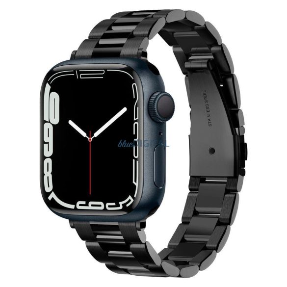 Spigen Modern Fit csereszíj Apple Watch 4 / 5 / 6 / 7 / 8 / 9 / SE (38 / 40 / 41 mm) fekete