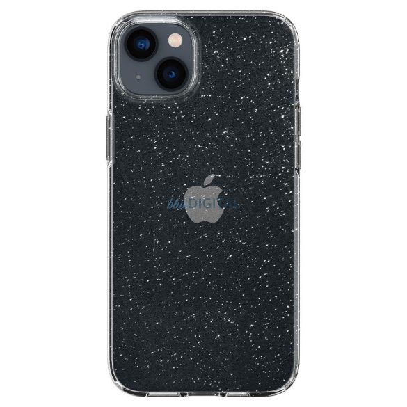 Spigen Liquid Crystal Glitter tok iPhone 14 - átlátszó csillogós