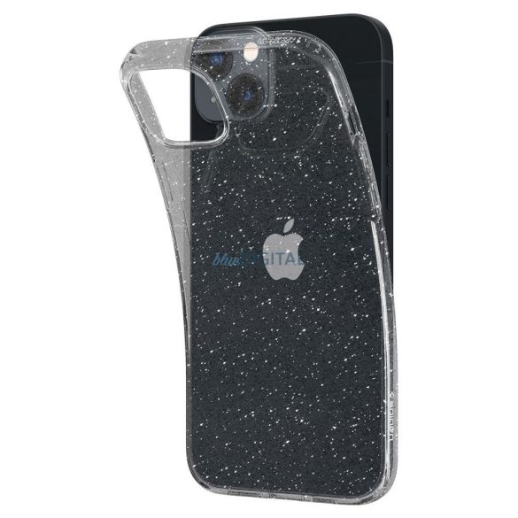 Spigen Liquid Crystal Glitter tok iPhone 14 - átlátszó csillogós