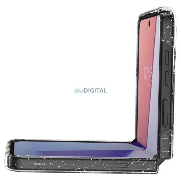 Spigen Airskin Samsung Galaxy Z Flip 4 csillogó átlátszó tok