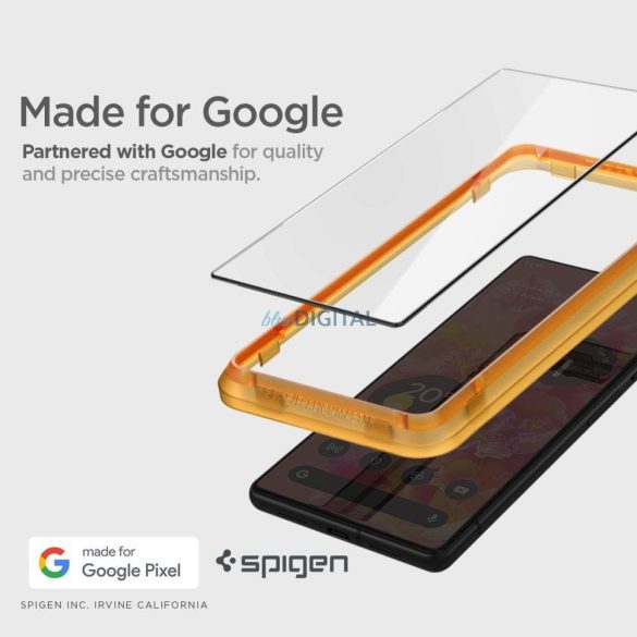 Spigen ALM Glass.TR Slim Google Pixel 7 edzett üveg 2 db.