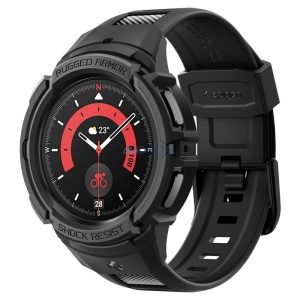 Spigen RUGGED ARMOR "PRO" GALAXY Watch 5 PRO (45 MM) FEKETE