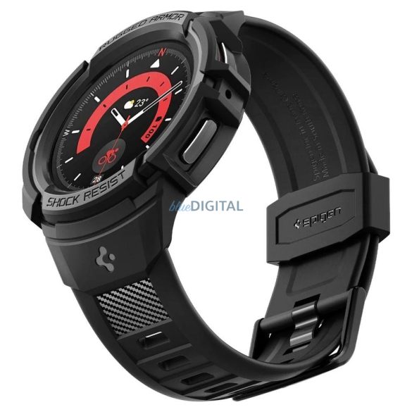 Spigen RUGGED ARMOR "PRO" GALAXY Watch 5 PRO (45 MM) FEKETE