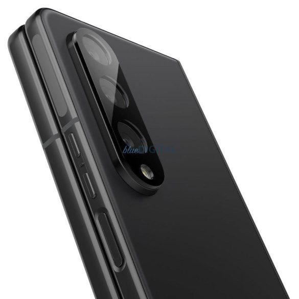 Spigen OPTIK.TR kamera lencse védő fólia fekete szegéllyel 2 db-os Samsung Galaxy Z Fold 4