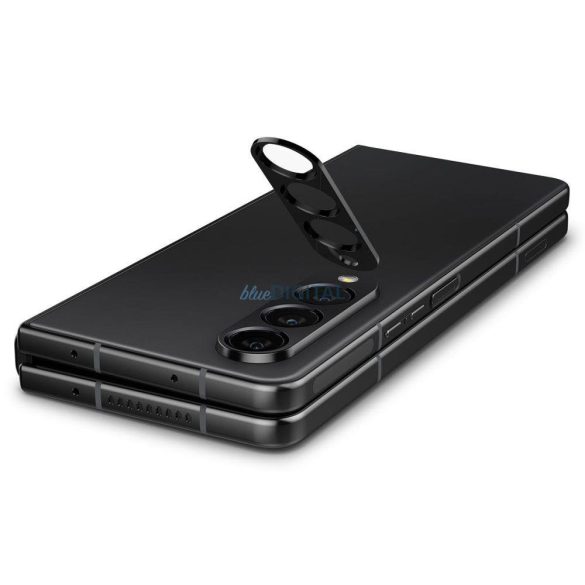Spigen OPTIK.TR kamera lencse védő fólia fekete szegéllyel 2 db-os Samsung Galaxy Z Fold 4