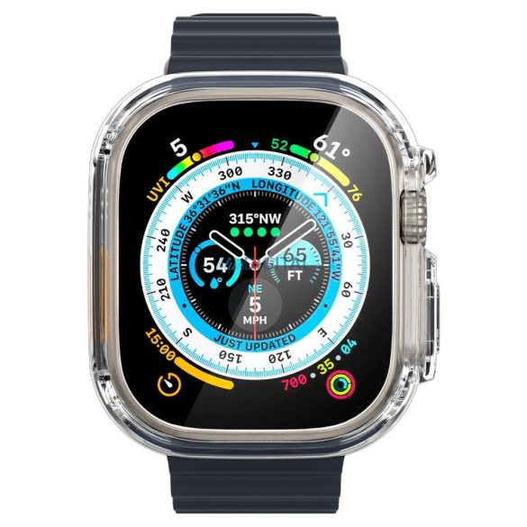 SPIGEN ULTRA HIBRID Apple Watch ULTRA (49 MM) átlátszó tok
