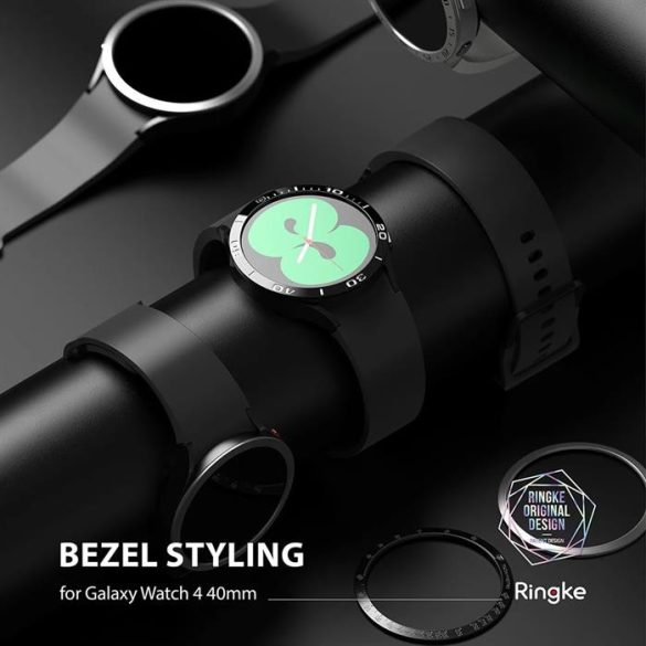 Ringke Bezel okosóra kiegészítő Samsung Galaxy Watch 5 40mm / 4 40mm fekete