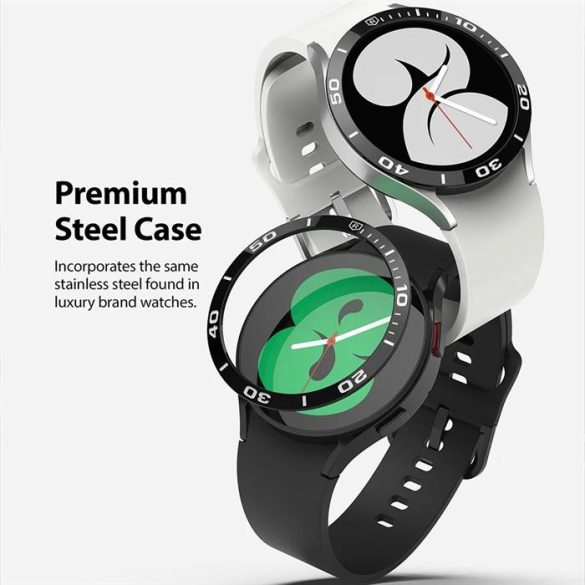 Ringke Bezel okosóra kiegészítő Samsung Galaxy Watch 5 40mm / 4 40mm fekete