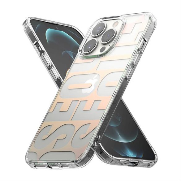 Ringke Fusion Design PC tok TPU Bumper iPhone 13 Pro átlátszó (FD548E89)
