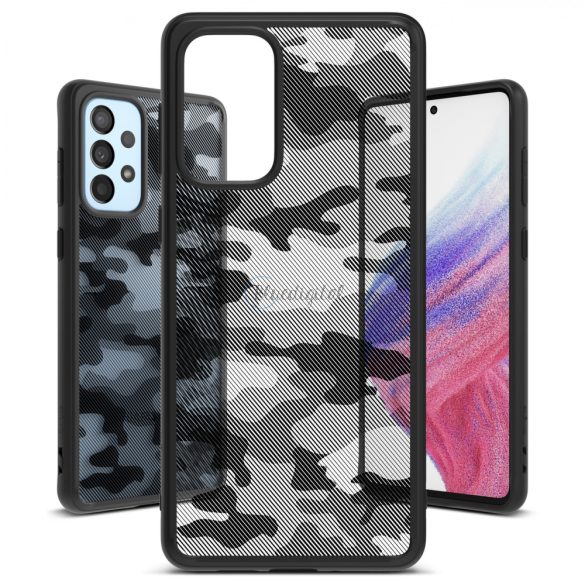 Ringke Fusion Matte TPU tok Samsung Galaxy A73 fekete tok