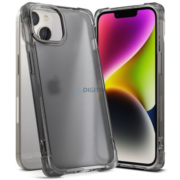 Ringke Fusion Bumper tok iPhone 14 Plus készülékhez szürke