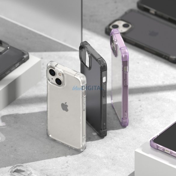 Ringke Fusion Bumper tok iPhone 14 Plus készülékhez szürke