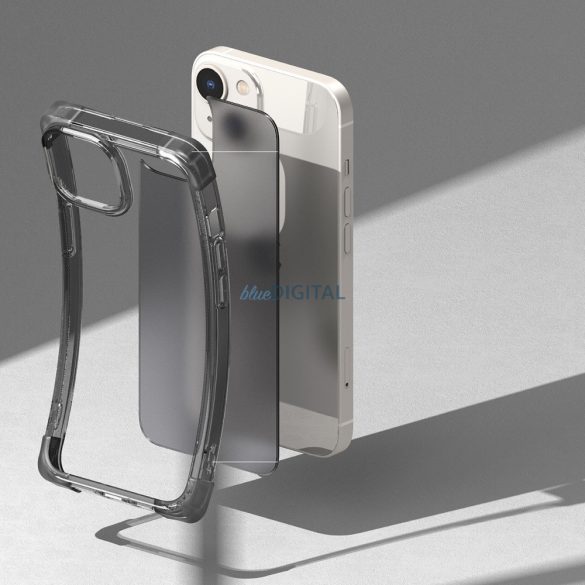 Ringke Fusion Bumper tok iPhone 14 Plus készülékhez szürke