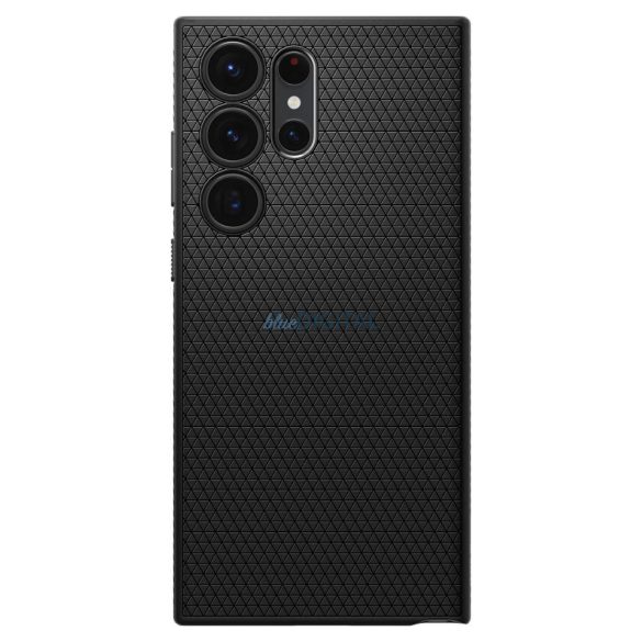 SPIGEN Liquid Air Samsung Galaxy S23 Ultra matt fekete tok