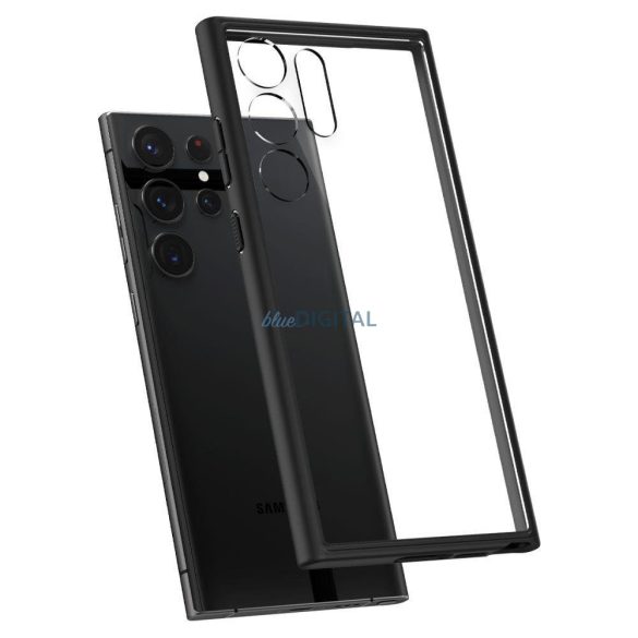 Spigen ULTRA HYBRID Samsung Galaxy S23 Ultra matt fekete tok