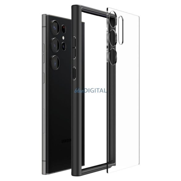 Spigen ULTRA HYBRID Samsung Galaxy S23 Ultra matt fekete tok