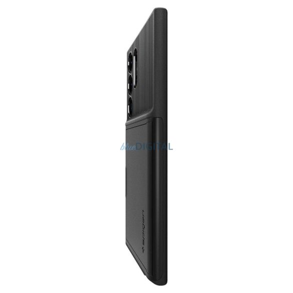 Spigen SLIM ARMOR CS Samsung Galaxy S23 Ultra fekete tok