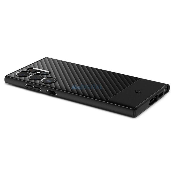 Spigen CORE ARMOR Samsung Galaxy S23 Ultra matt fekete tok