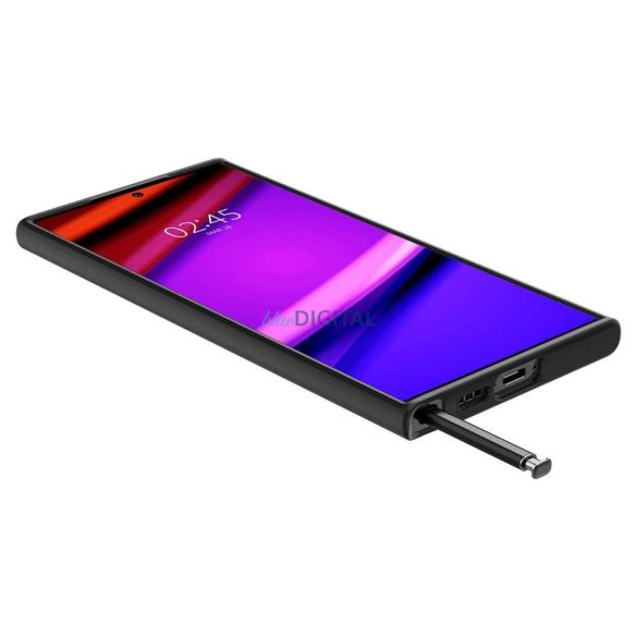 Spigen CORE ARMOR Samsung Galaxy S23 Ultra matt fekete tok