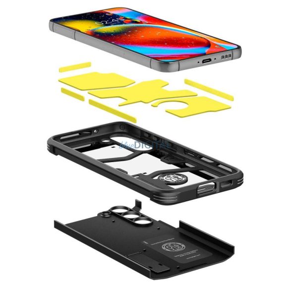 Spigen TOUGH ARMOR Samsung Galaxy S23 fekete tok