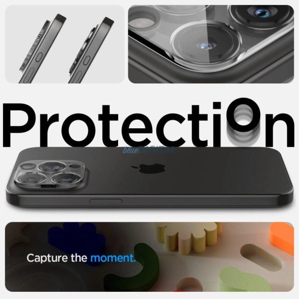 Spigen Optik.tR kameravédelem iPhone 14 Pro / Pro Max / 15 Pro / Pro Max - átlátszó 2 db. fólia