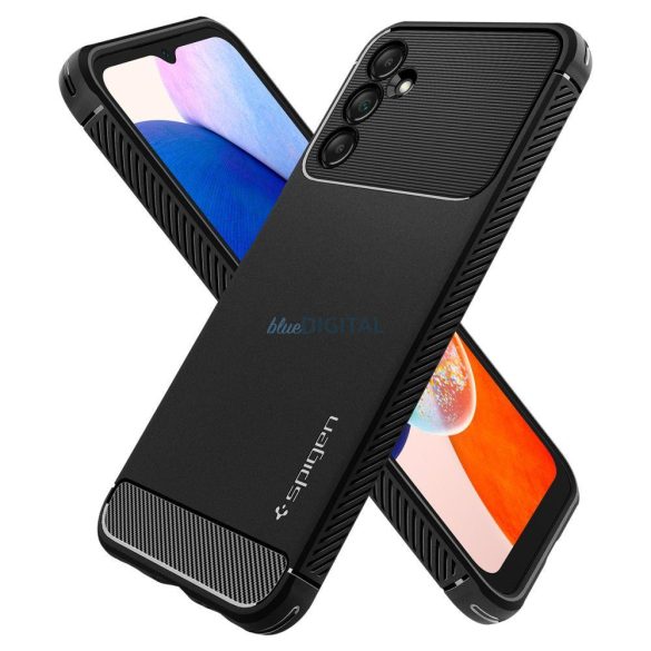 Spigen RUGGED ARMOR GALAXY A14 5G matt fekete tok