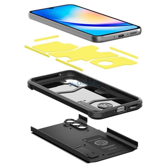 Spigen TOUGH ARMOR GALAXY A34 5G fekete tok