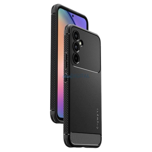 Spigen RUGGED ARMOR GALAXY A54 5G matt fekete tok