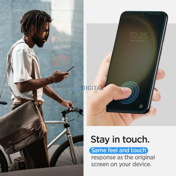 Spigen NEO FLEX 2db Samsung Galaxy S23 átlátszó KÉPERNYŐVÉDŐ FÓLIA