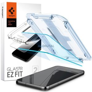 Spigen edzett üveg "EZ FIT" 2db Samsung Galaxy S23 Átlátszó