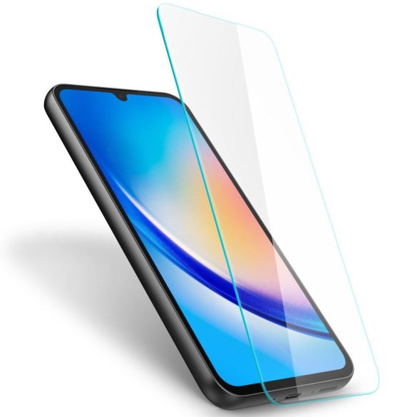 SPIGEN GLAS.TR SLIM 2 CSOMAG GALAXY A34 5G ÁTLÁTSZÓ EDZETT ÜVEGFÓLIA