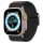 Spigen Fit Lite Ultra csereszíj Apple Watch 4 / 5 / 6 / 7 / 8 / 9 / SE / Ultra (42 / 44 / 45 / 49 mm) fekete