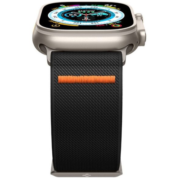 Spigen Fit Lite Ultra csereszíj Apple Watch 4 / 5 / 6 / 7 / 8 / 9 / SE / Ultra (42 / 44 / 45 / 49 mm) fekete