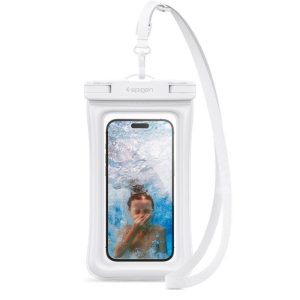 Spigen A610 UNIVERSAL WATERPROOF FLOAT CASE FEHÉR tok