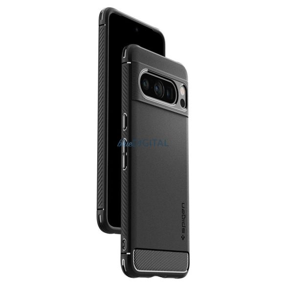 SPIGEN ROBUSZTUS Armor GOOGLE PIXEL 8 PRO MATT FEKETE tok