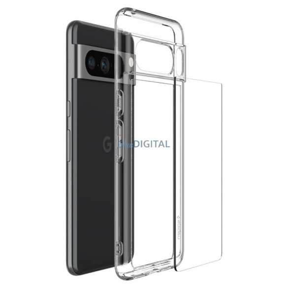 SPIGEN ULTRA HIBRID GOOGLE PIXEL 8 PRO átlátszó tok