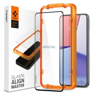 SPIGEN ALM GLASS FC EDZETT ÜVEG GOOGLE PIXEL 8 FEKETE