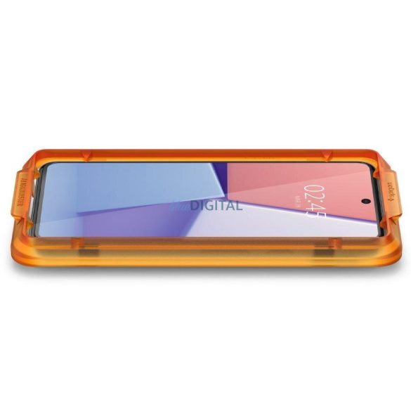 SPIGEN ALM GLASS FC EDZETT ÜVEG GOOGLE PIXEL 8 FEKETE