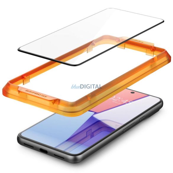 SPIGEN ALM GLASS FC EDZETT ÜVEG GOOGLE PIXEL 8 FEKETE