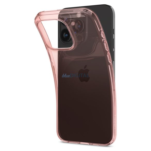 Spigen Crystal Flex, rózsaszín kristály - iPhone 15 Pro Max tok