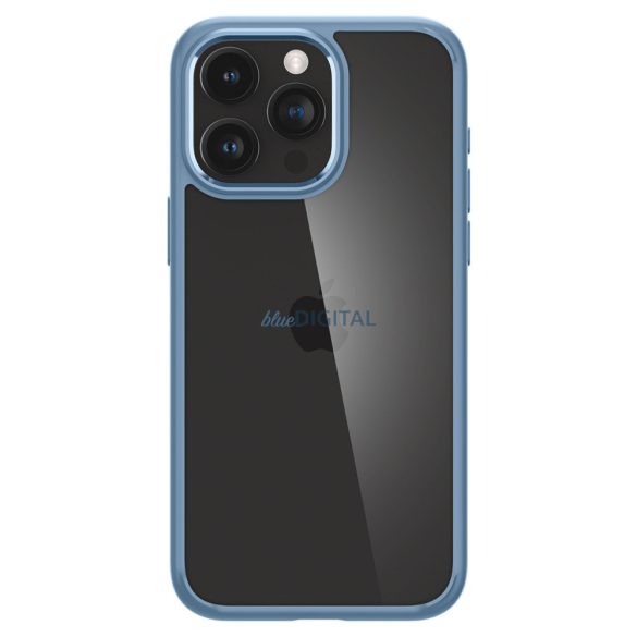 Spigen Crystal Hybrid, Sierra kék - iPhone 15 Pro Max tok